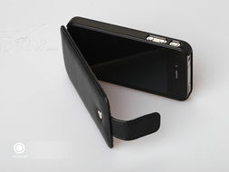 经典再现 古古美美iPhone 4/4s超纤翻盖保护套